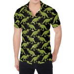 Tyrannosaurus Rex Pattern Print Men's Shirt