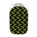 Tyrannosaurus Rex Pattern Print Mesh Laundry Hamper