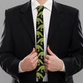 Tyrannosaurus Rex Pattern Print Necktie
