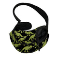 Tyrannosaurus Rex Pattern Print Pet Sling Carrier