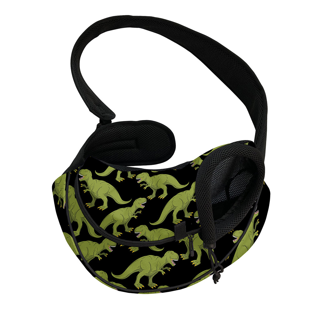 Tyrannosaurus Rex Pattern Print Pet Sling Carrier