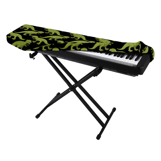 Tyrannosaurus Rex Pattern Print Piano Keyboard Cover