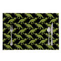 Tyrannosaurus Rex Pattern Print Placemat