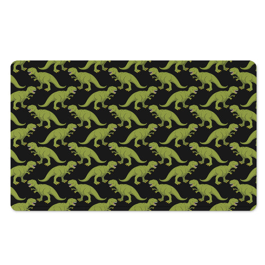 Tyrannosaurus Rex Pattern Print Polyester Doormat