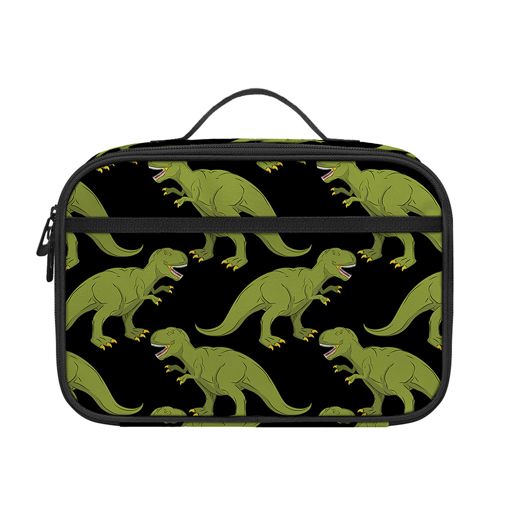 Tyrannosaurus Rex Pattern Print Portable Lunch Bag