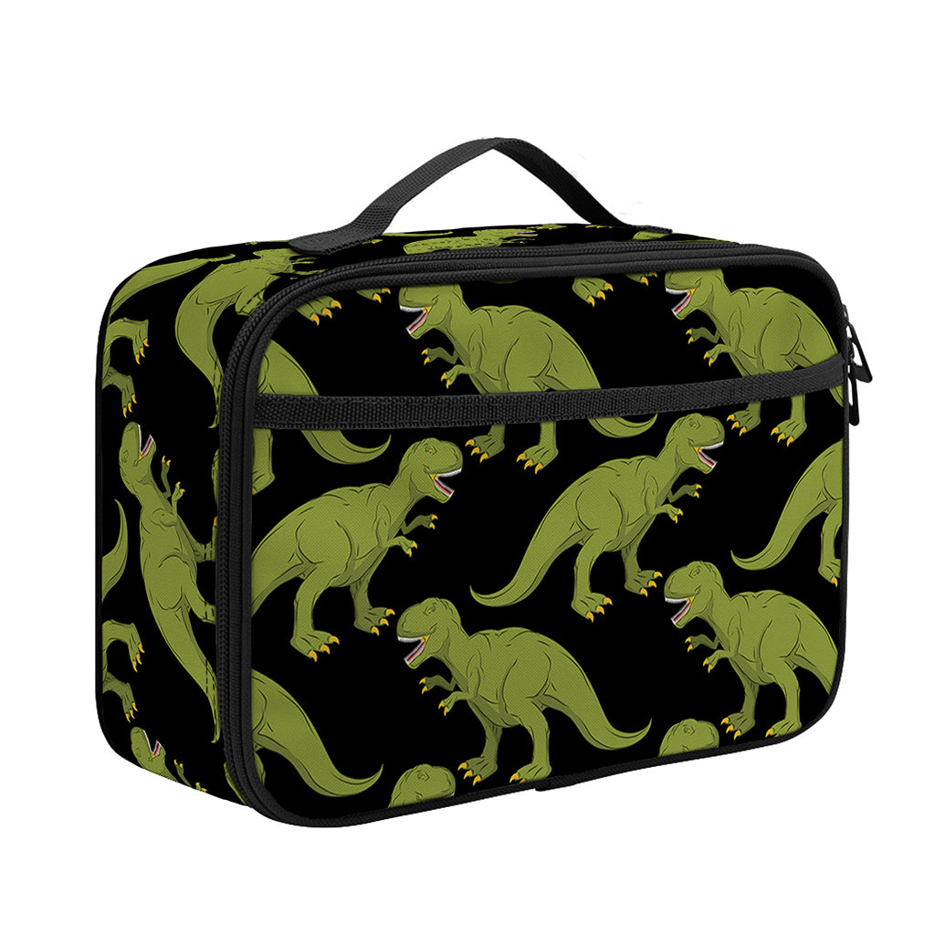 Tyrannosaurus Rex Pattern Print Portable Lunch Bag