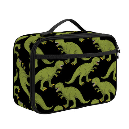 Tyrannosaurus Rex Pattern Print Portable Lunch Bag