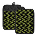 Tyrannosaurus Rex Pattern Print Pot Holders With Pocket