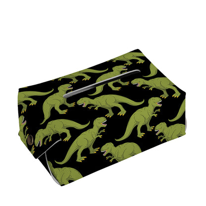 Tyrannosaurus Rex Pattern Print Rectangle Tissue Box Cover