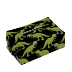 Tyrannosaurus Rex Pattern Print Rectangle Tissue Box Cover