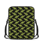 Tyrannosaurus Rex Pattern Print Rectangular Crossbody Bag