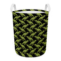 Tyrannosaurus Rex Pattern Print Round Laundry Basket