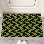 Tyrannosaurus Rex Pattern Print Rubber Doormat