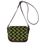Tyrannosaurus Rex Pattern Print Saddle Bag