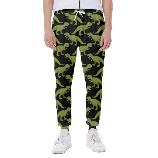 Tyrannosaurus Rex Pattern Print Scuba Joggers