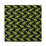 Tyrannosaurus Rex Pattern Print Silk Bandana