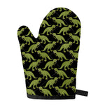 Tyrannosaurus Rex Pattern Print Single Oven Mitt