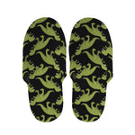 Tyrannosaurus Rex Pattern Print Slippers