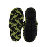 Tyrannosaurus Rex Pattern Print Slippers