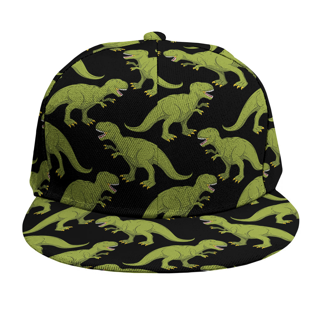 Tyrannosaurus Rex Pattern Print Snapback Cap