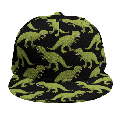 Tyrannosaurus Rex Pattern Print Snapback Cap