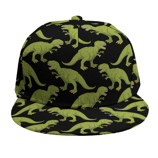 Tyrannosaurus Rex Pattern Print Snapback Cap