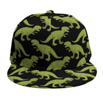Tyrannosaurus Rex Pattern Print Snapback Cap