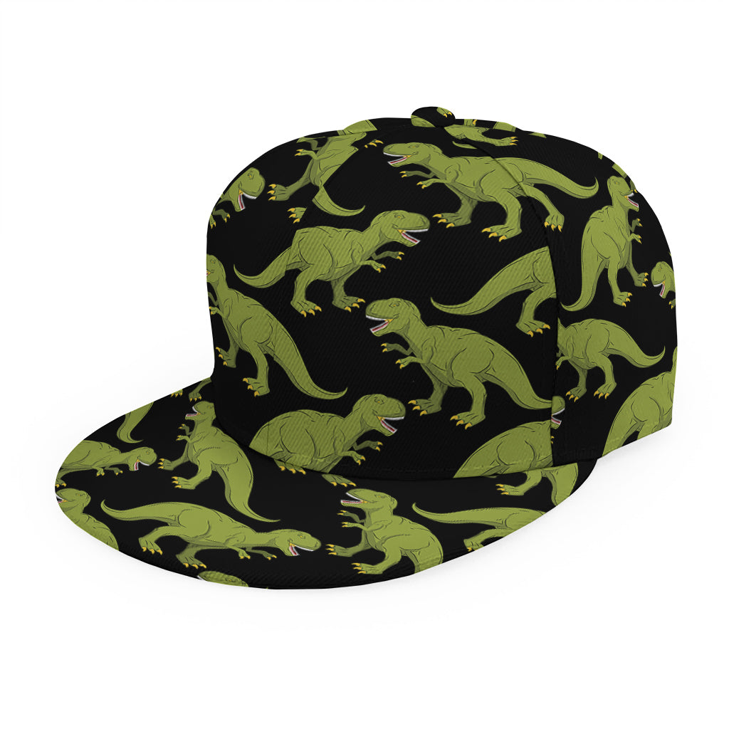 Tyrannosaurus Rex Pattern Print Snapback Cap