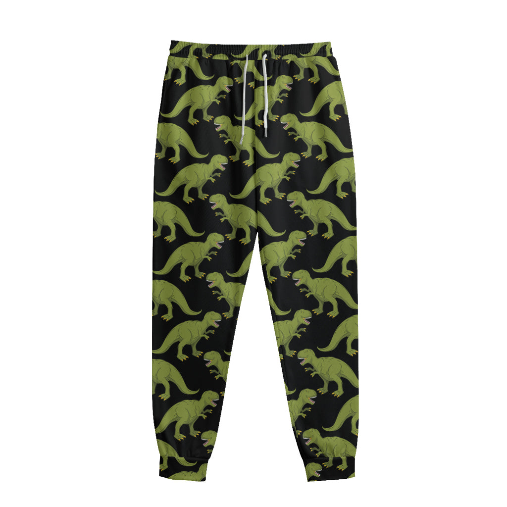 Tyrannosaurus Rex Pattern Print Sweatpants