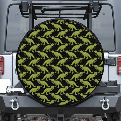 Tyrannosaurus Rex Pattern Print Tire Cover