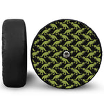 Tyrannosaurus Rex Pattern Print Tire Cover With Camera Hole
