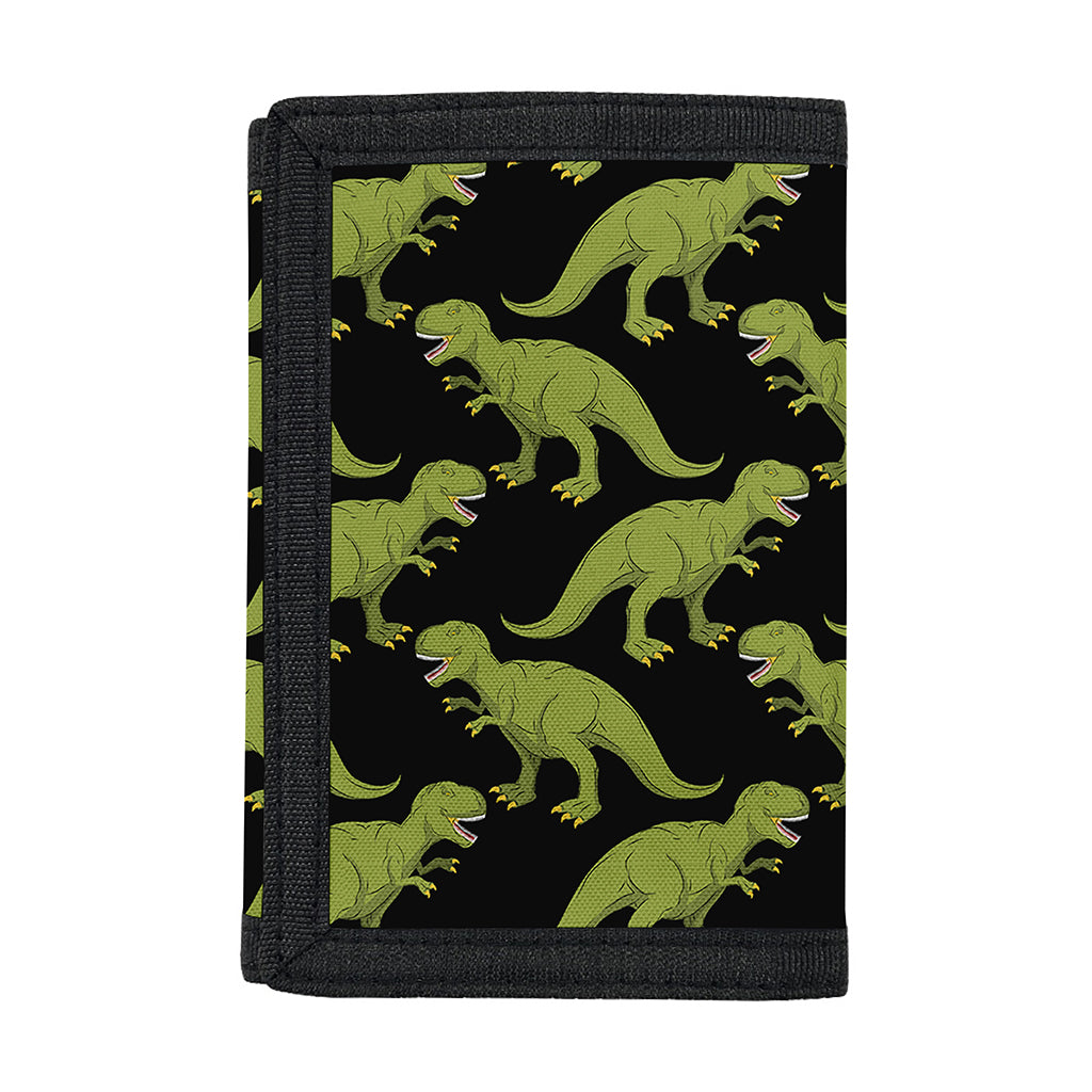 Tyrannosaurus Rex Pattern Print Trifold Wallet