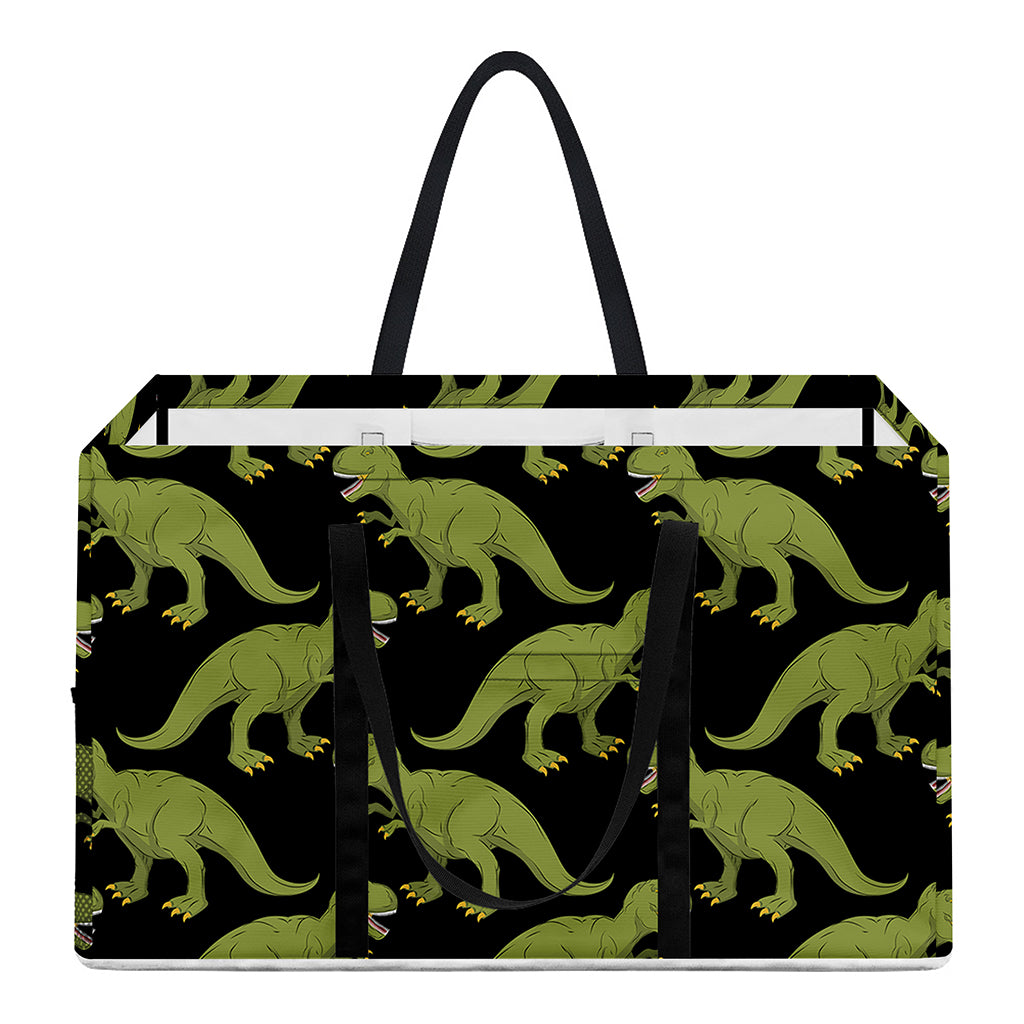 Tyrannosaurus Rex Pattern Print Utility Tote Bag