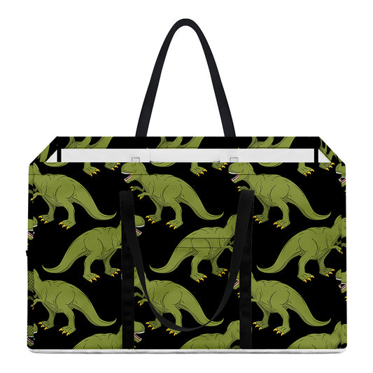Tyrannosaurus Rex Pattern Print Utility Tote Bag