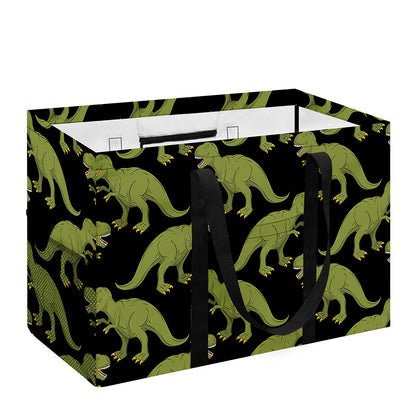 Tyrannosaurus Rex Pattern Print Utility Tote Bag