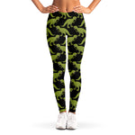 Tyrannosaurus Rex Pattern Print Women's Leggings