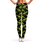 Tyrannosaurus Rex Pattern Print Women's Leggings