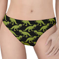 Tyrannosaurus Rex Pattern Print Women's Thong