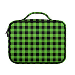 UFO Green And Black Buffalo Check Print Briefcase Bible Bag
