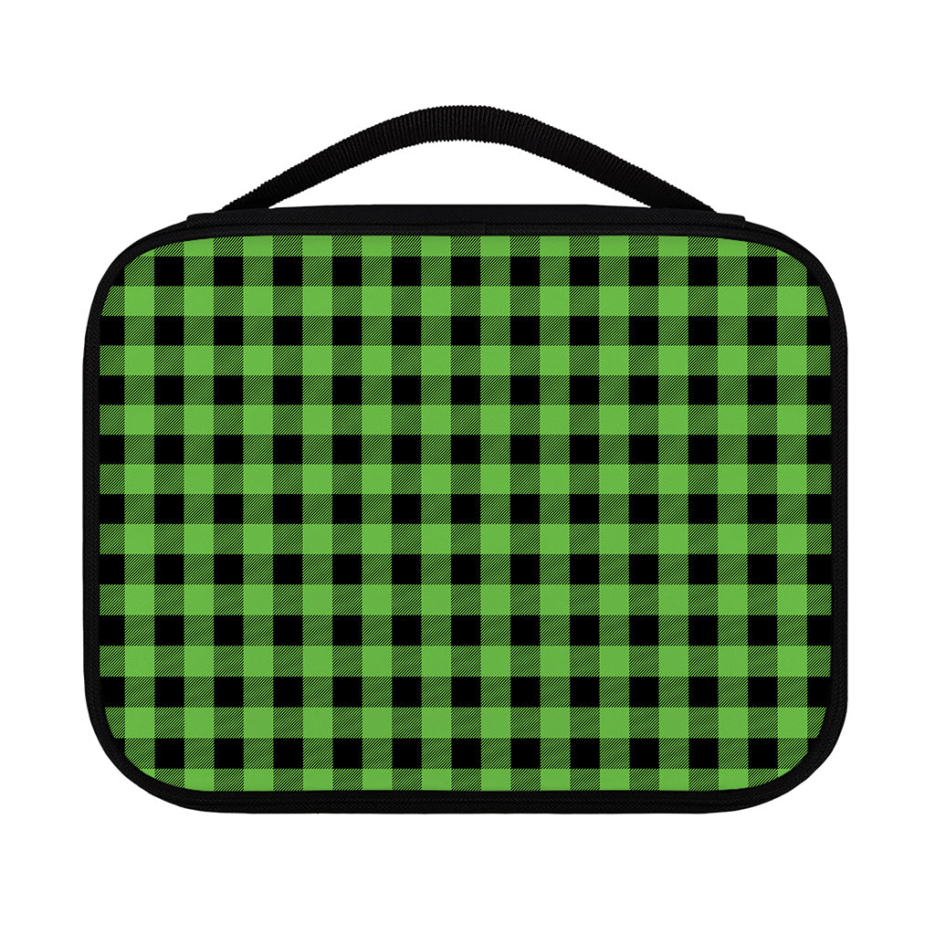 UFO Green And Black Buffalo Check Print Classic Bible Case