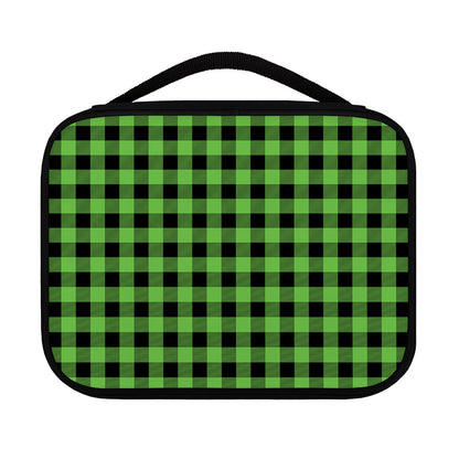 UFO Green And Black Buffalo Check Print Classic Bible Case