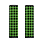 UFO Green And Black Buffalo Check Print Handle Covers