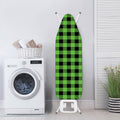 UFO Green And Black Buffalo Check Print Ironing Board Cover