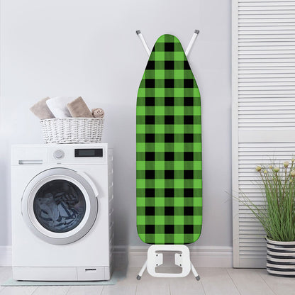 UFO Green And Black Buffalo Check Print Ironing Board Cover