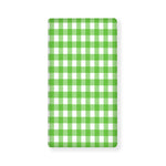 UFO Green And White Buffalo Check Print Baby Crib Sheet