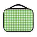 UFO Green And White Buffalo Check Print Classic Bible Case