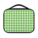 UFO Green And White Buffalo Check Print Classic Bible Case