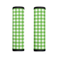 UFO Green And White Buffalo Check Print Handle Covers