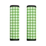 UFO Green And White Buffalo Check Print Handle Covers