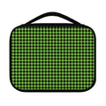 UFO Green Buffalo Plaid Print Classic Bible Case
